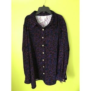 Capistrano Essentials Long Sleeves Button Shirt 1X